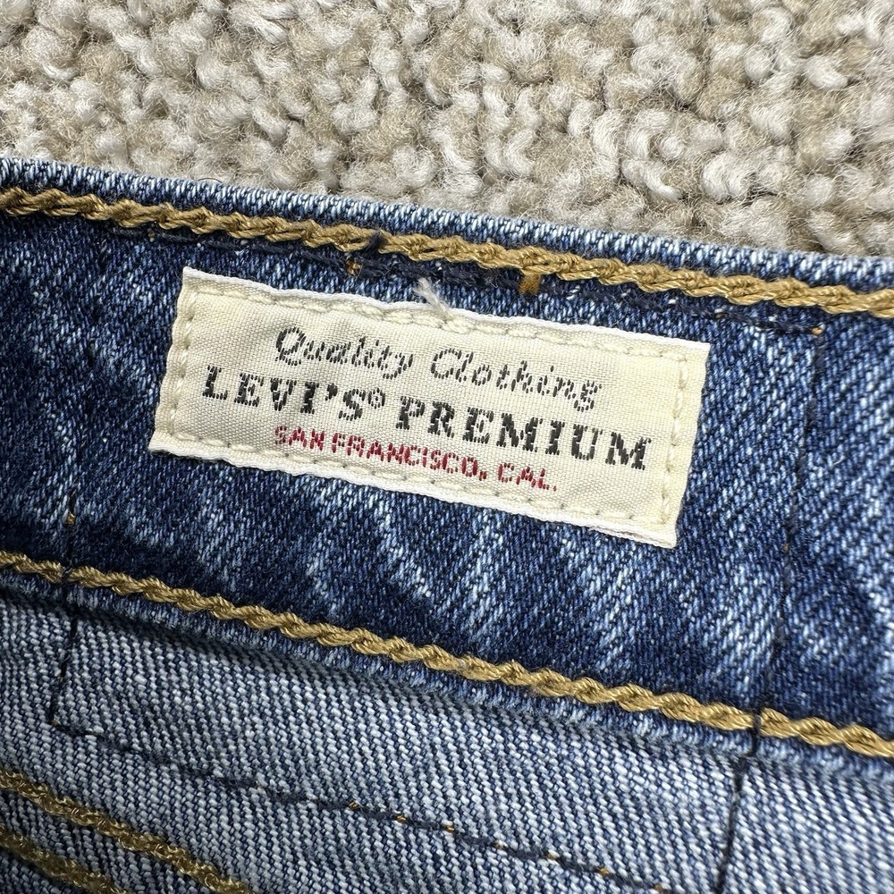 Levi's Premium 70s High Flare Jeans Women's Size 36x30 (Tag 33x30) Y2K - Picture 7 of 16